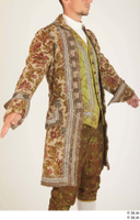   Photos Man in Historical Civilian suit 3 18th century civilian suit medieval clothing upper body 0009.jpg